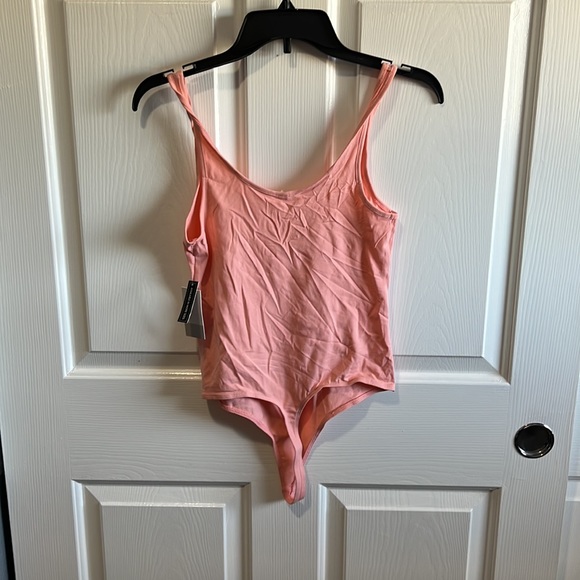 Bp. Double Scoop Stretch Cotton Bodysuit...MSRP $12 - Picture 4 of 4